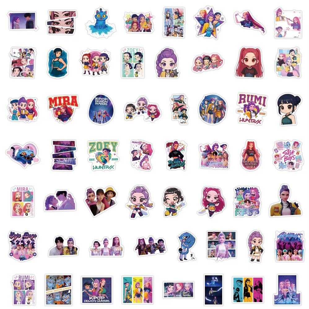 K-POP Demon Hunters Stickers - Random Packs