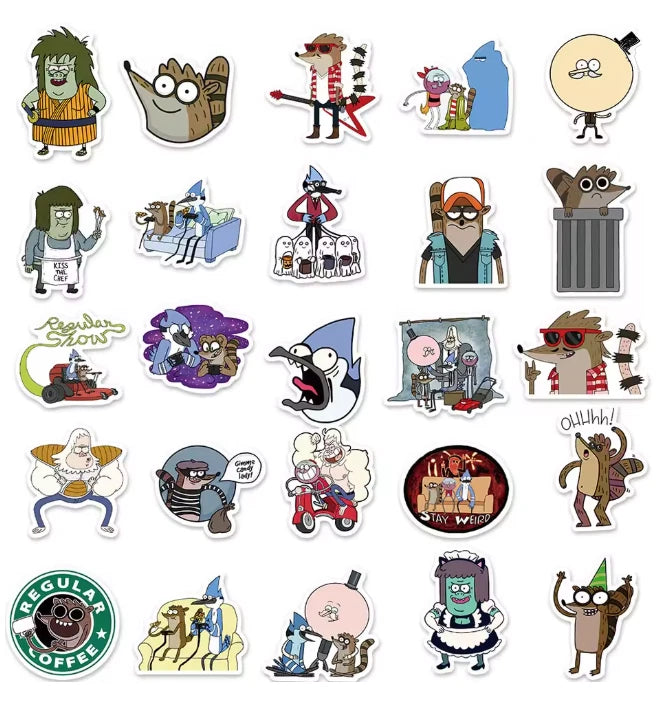Regular Show Stickers - Random Packs