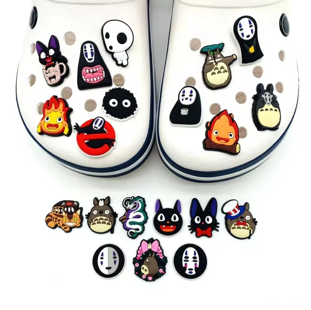 Pack of 20 Studio Ghibli Shoe Charms