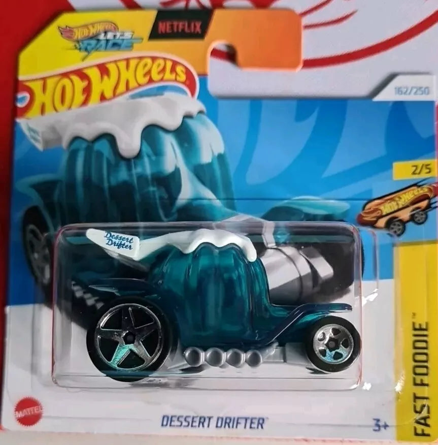Hot Wheels DESSERT DRIFTER blue 2024 162/250 Fast Foodie 2/5