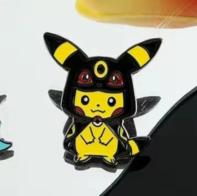 Pikachu Eevee Evolutions Costume Enamel Pin Badge