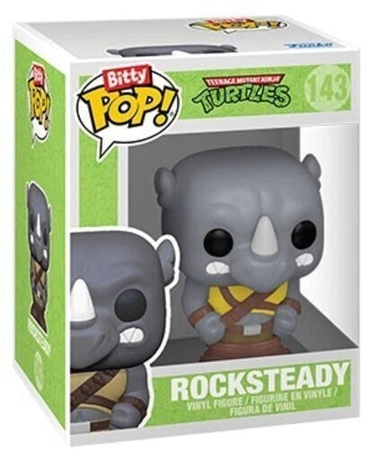 Funko Bitty Pop! TMNT Teenage Mutant Ninja Turtles ROCKSTEADY Vinyl Figure