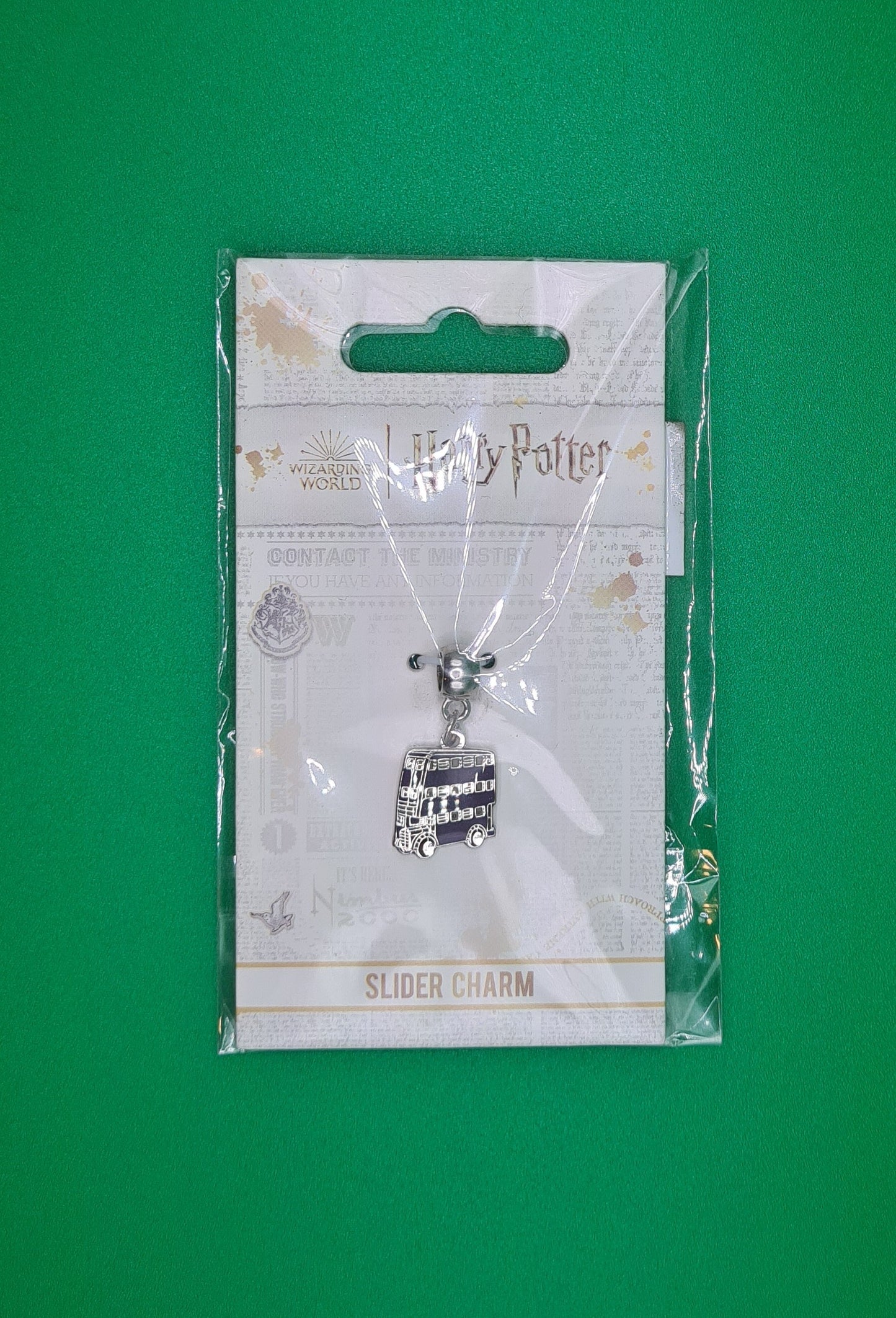 Harry Potter Knight Bus Slider Charm
