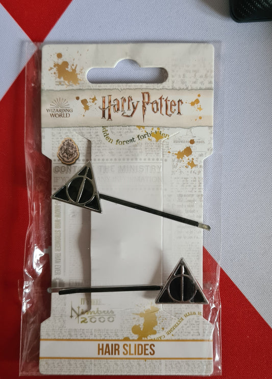 Harry Potter Deathly Hallows Hair Clips