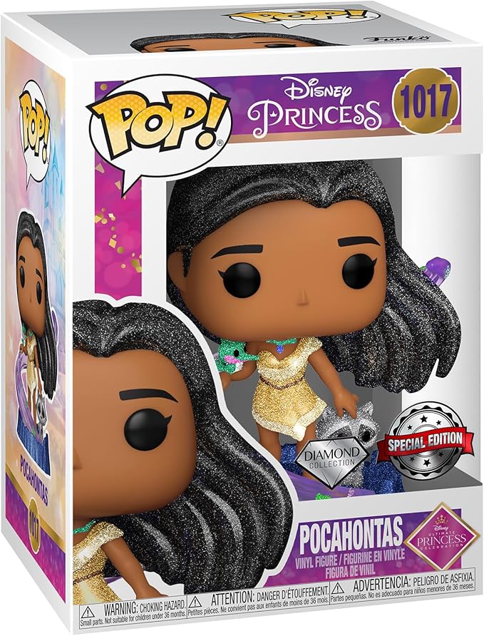 Funko Pop! Disney Princess Pocahontas - 1017 Diamond Glitter Special Edition