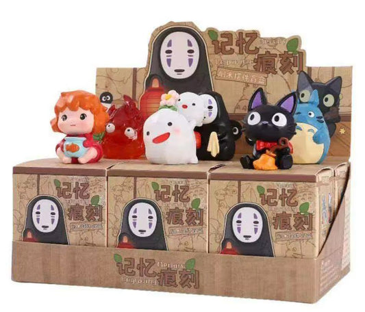 Studio Ghibli Figures - My Neighbour Totoro, Spirited Away, JiJi - 1 Blind Box