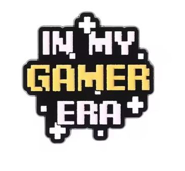 Pixel Gamer Enamel Pin Badges