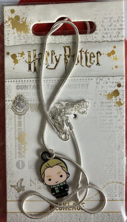 Harry Potter Draco Malfoy Chibi Style Necklace