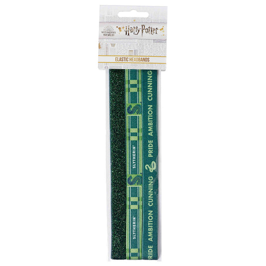 Harry Potter Slytherin Elastic Headband Set