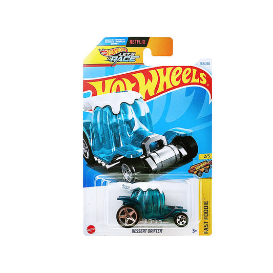 Hot Wheels DESSERT DRIFTER blue 2024 162/250 Fast Foodie 2/5