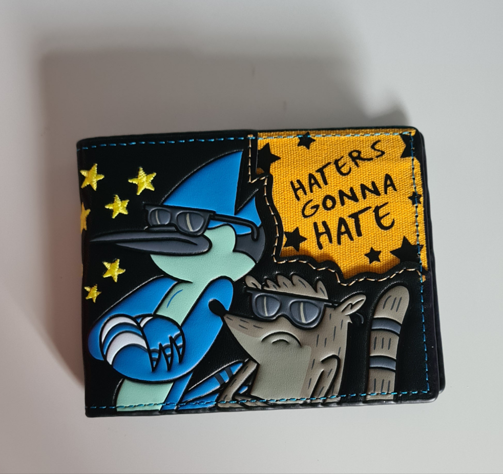 Regular Show Mordecai and Rigby Wallet