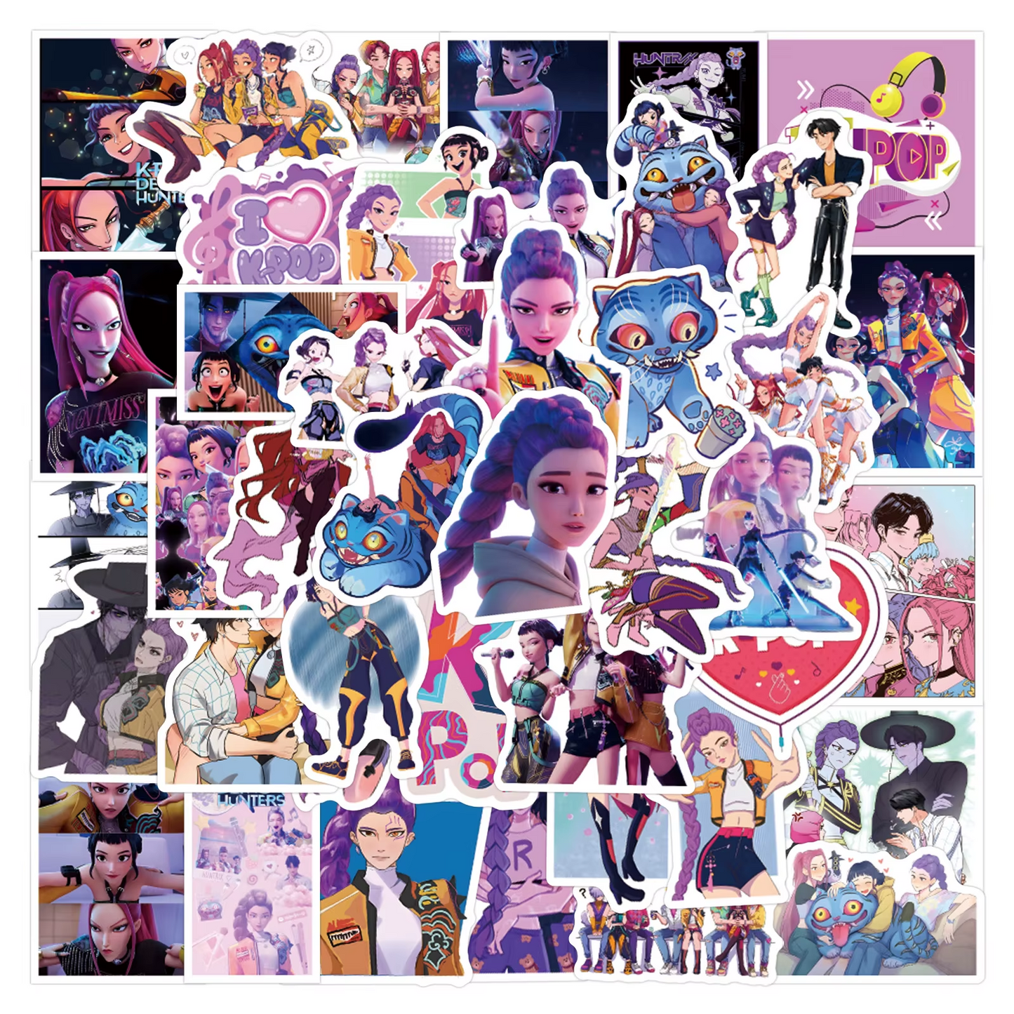 K-POP Demon Hunters Stickers - Random Packs