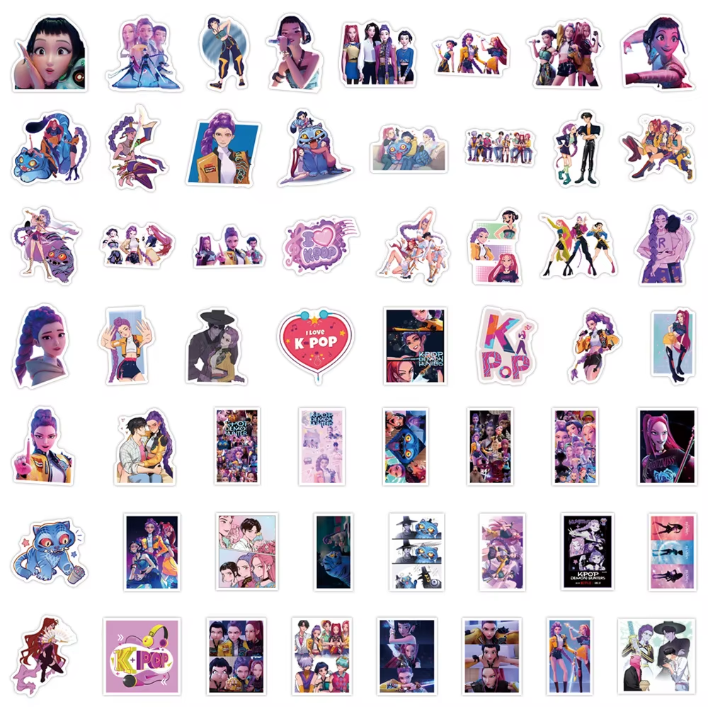 K-POP Demon Hunters Stickers - Random Packs