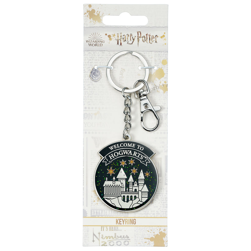 Harry Potter Welcome To Hogwarts Keyring