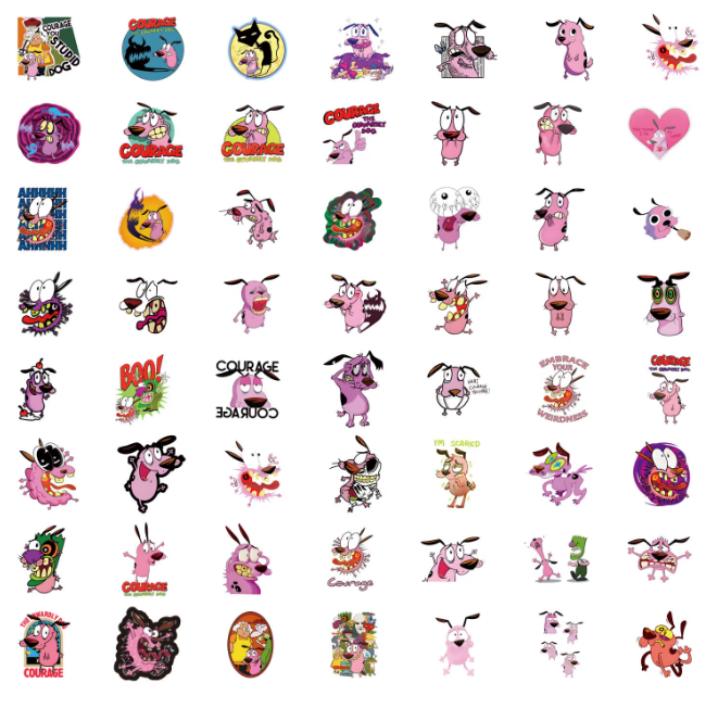 Courage The Cowardly Dog Show - Random Packs