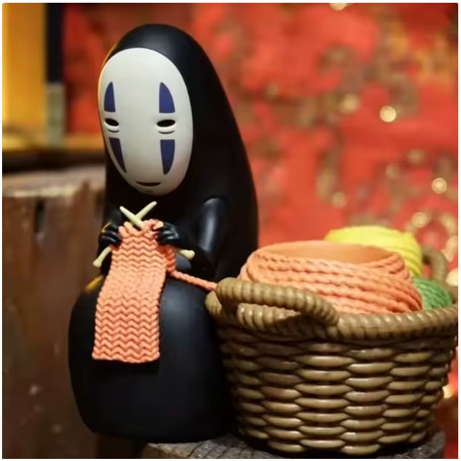 Studio Ghibli Pen Pots - Jiji, No Face, Yubaba