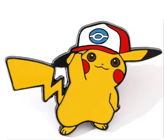 Pikachu Enamel Pin Badge