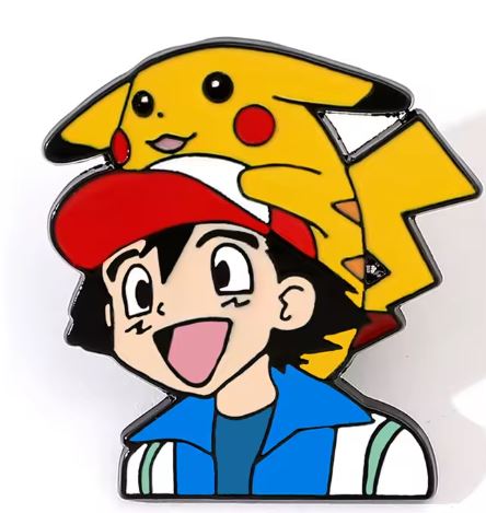 Pikachu Enamel Pin Badge