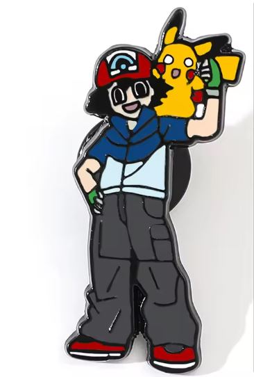 Pikachu Enamel Pin Badge