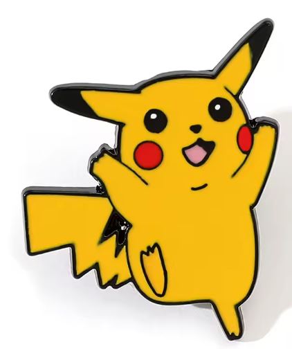 Pikachu Enamel Pin Badge