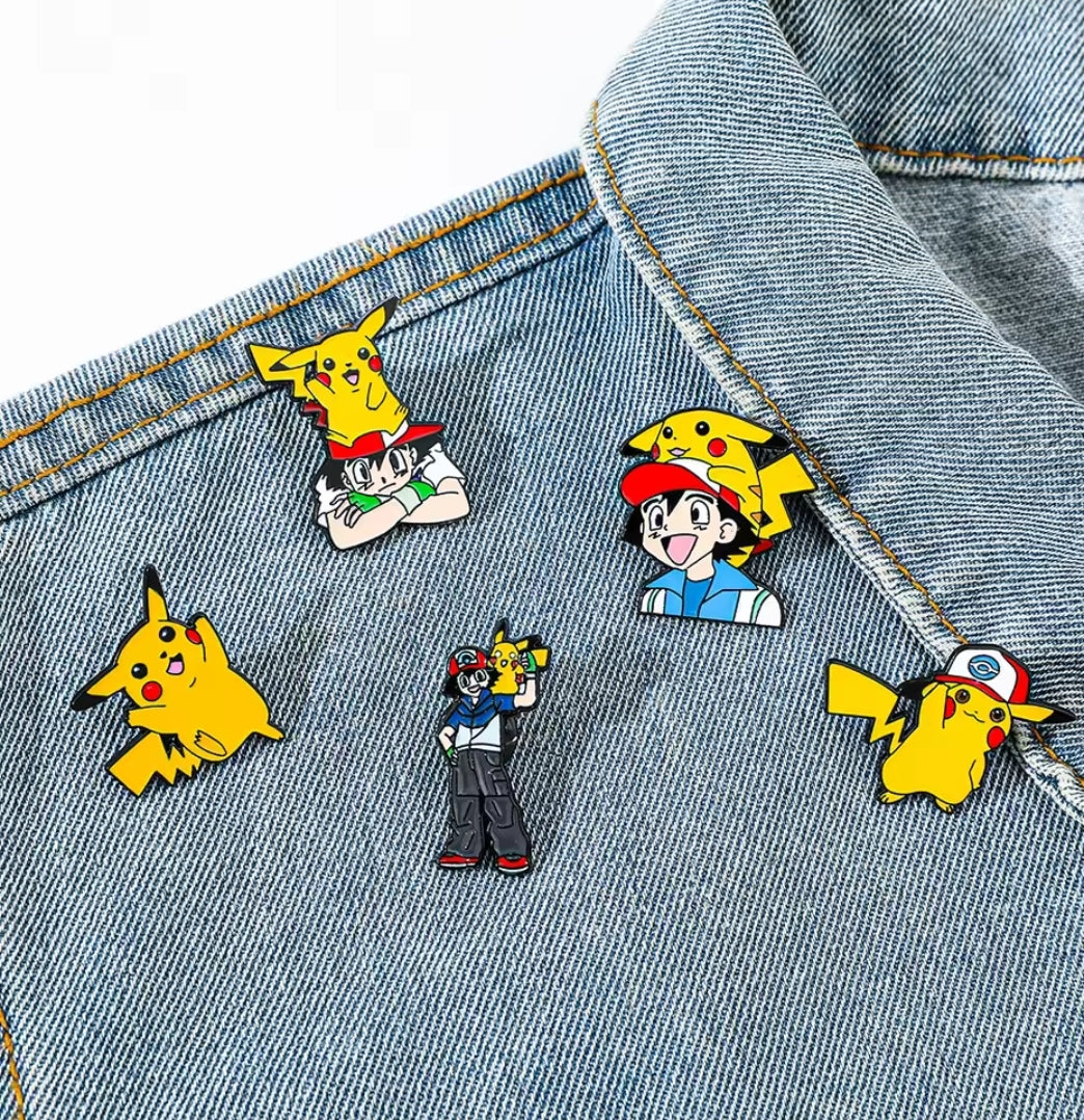 Pikachu Enamel Pin Badge