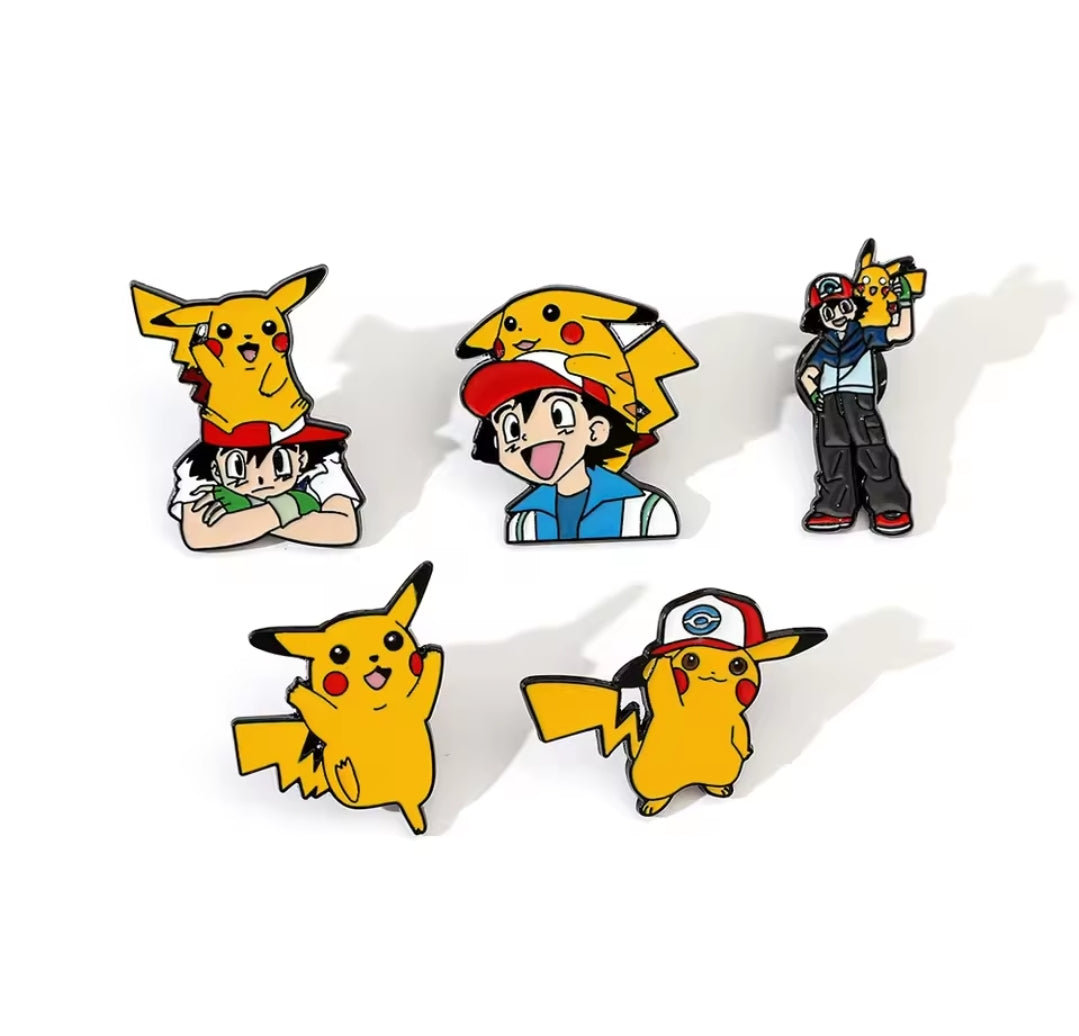Pikachu Enamel Pin Badge