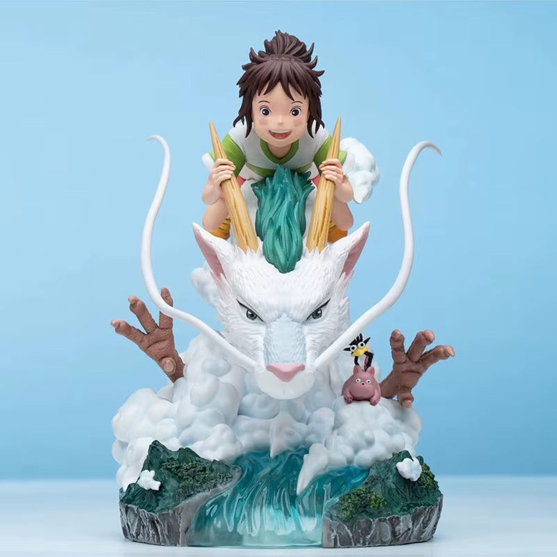 Spirited Away - Chihiro and Haku Statue