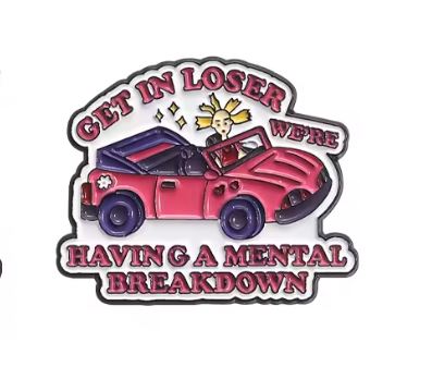 Mixed Funny Enamel Pin Badges