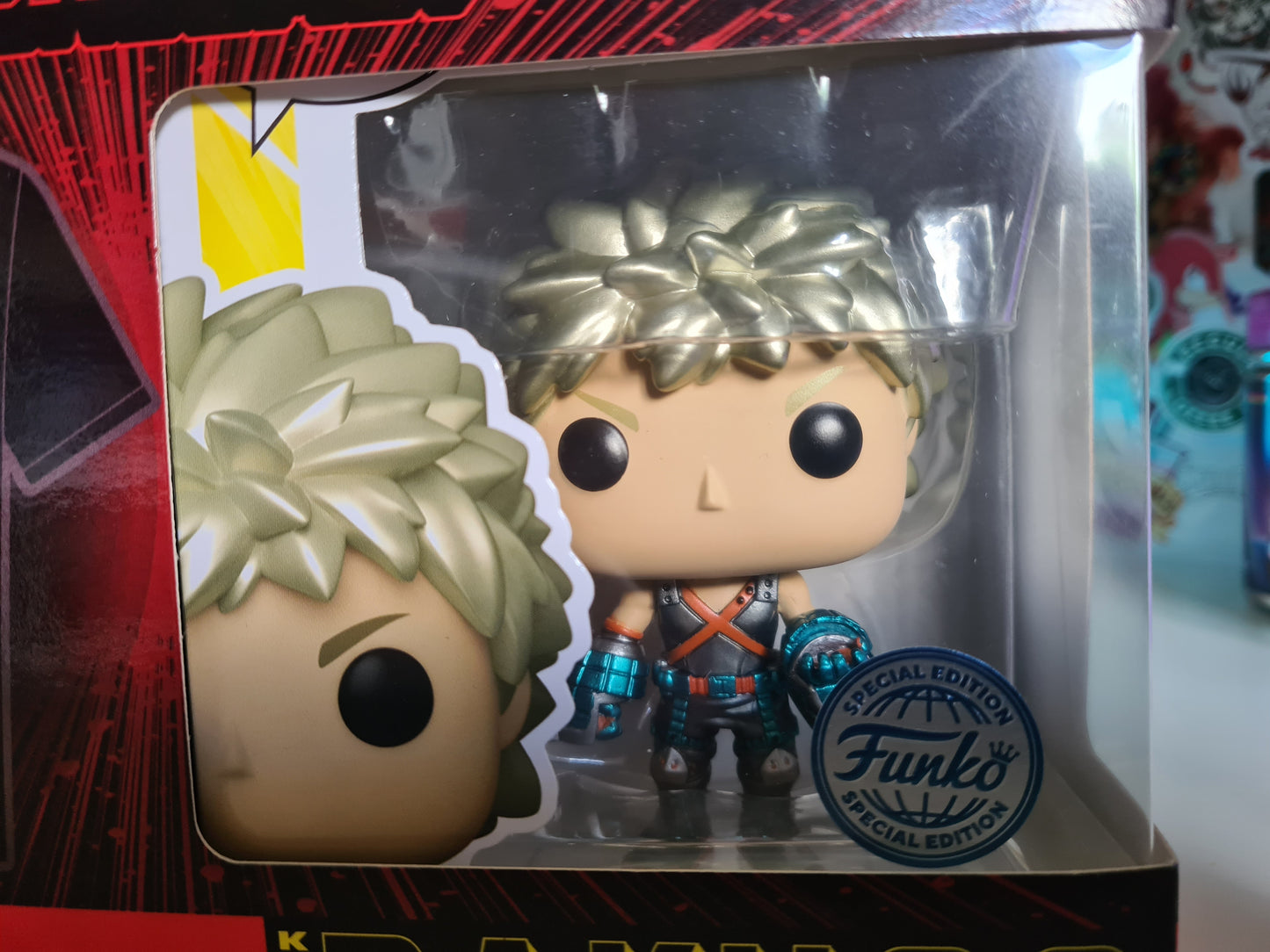My Hero Academia Katsuki Bakugo Special Edition Funko Pop #249  & T-Shirt
