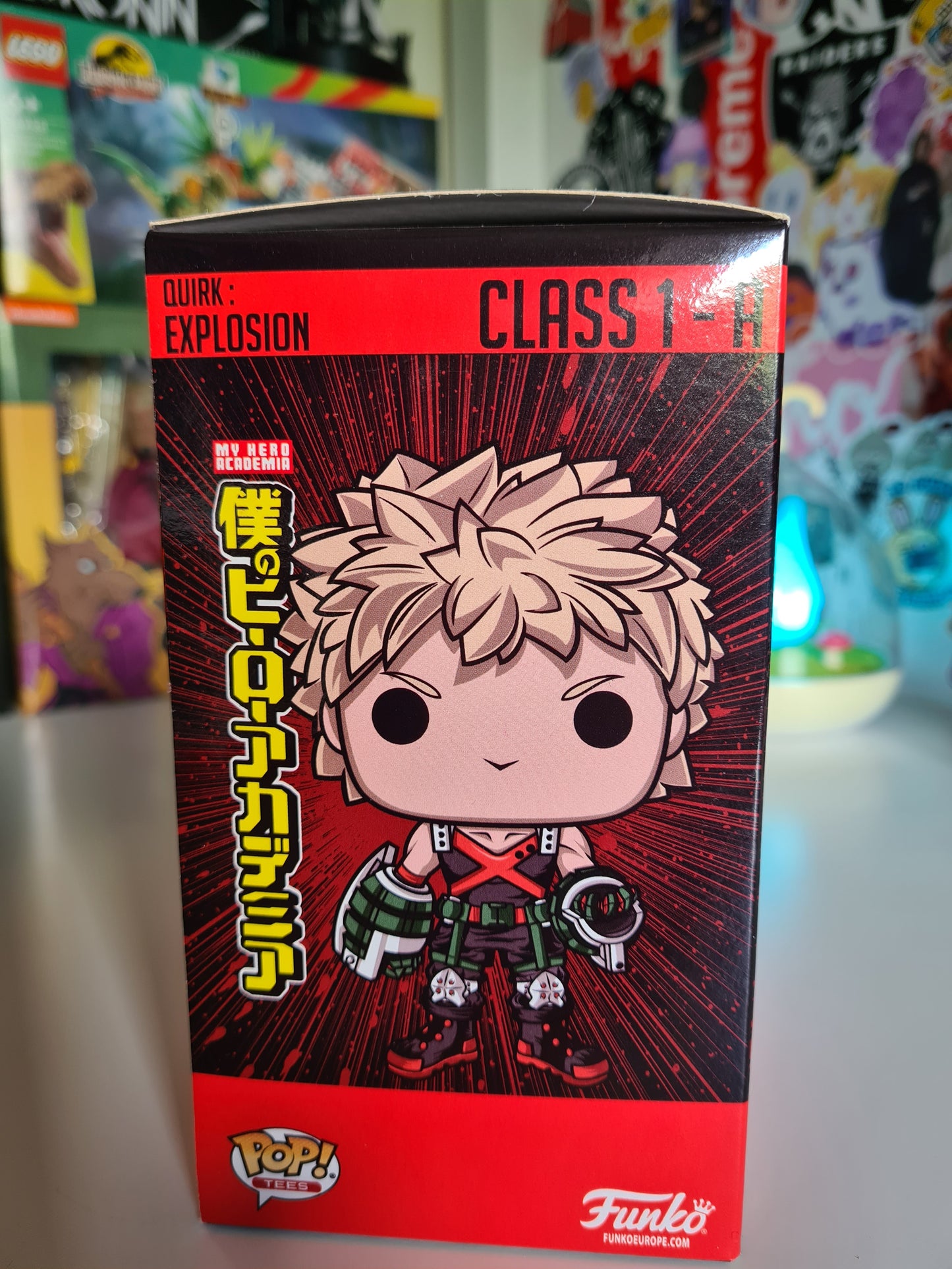 My Hero Academia Katsuki Bakugo Special Edition Funko Pop #249  & T-Shirt