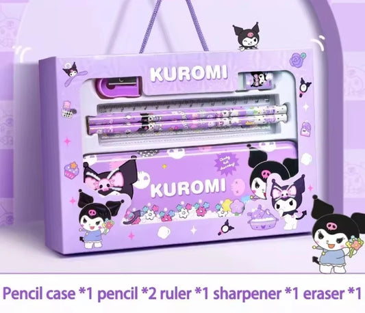 Sanrio Kuromi Stationery Set - Hello Kitty Back to School Gift Box