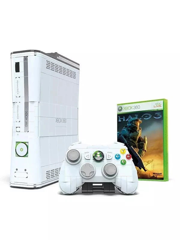MEGA Microsoft Collectible Building Set, Xbox 360 Replica Model