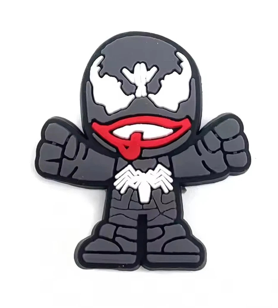 Venom Spiderman Shoe Charms