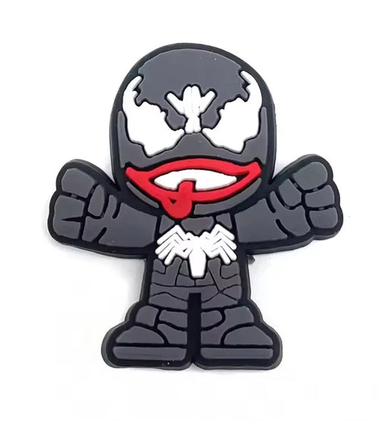 Venom Spiderman Shoe Charms