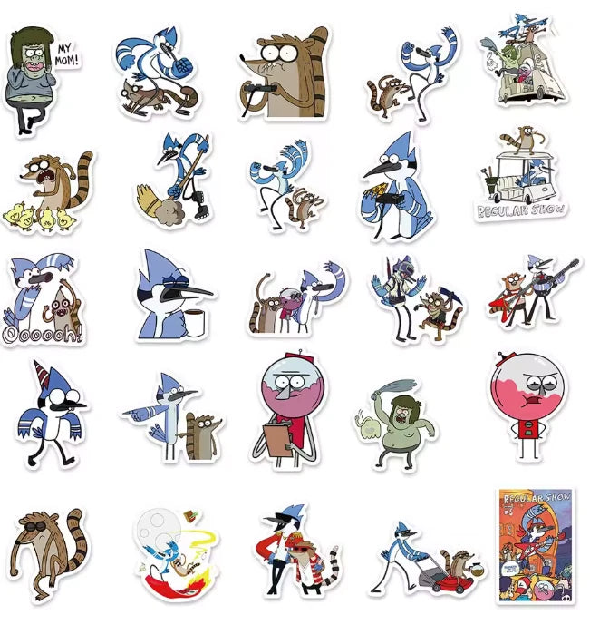 Regular Show Stickers - Random Packs