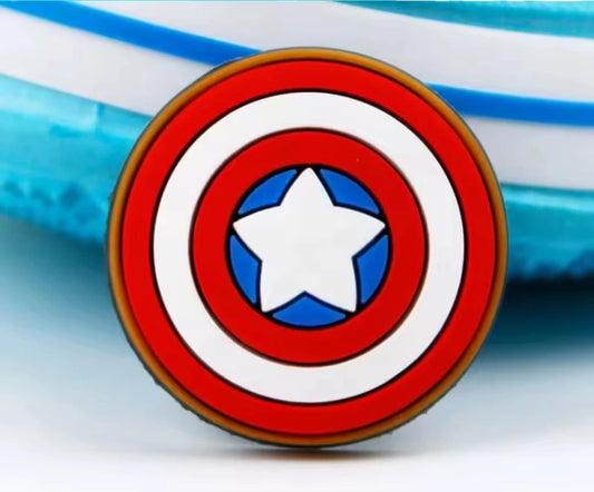 Captain America Shoe Charms