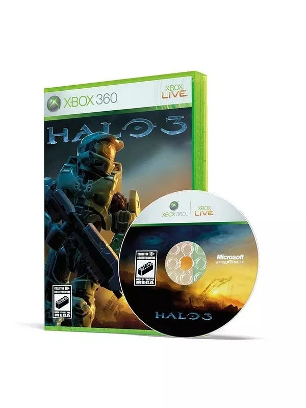MEGA Microsoft Collectible Building Set, Xbox 360 Replica Model