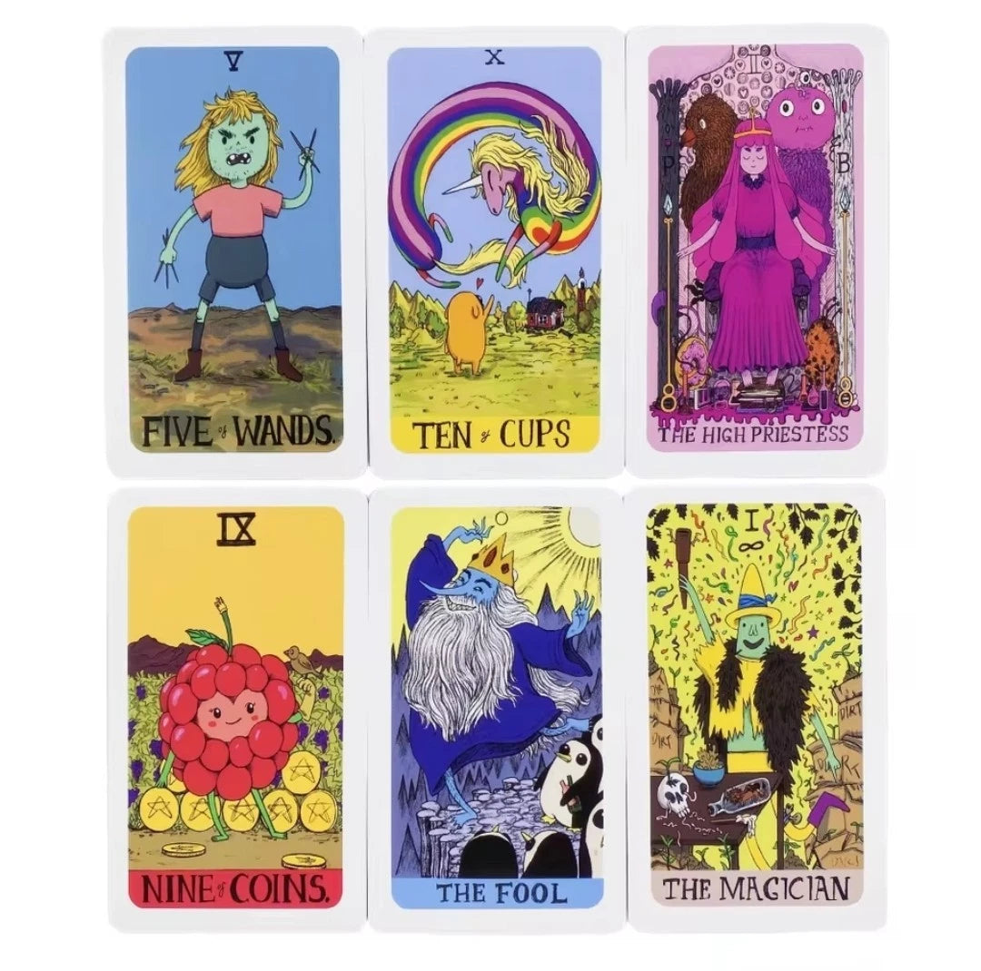 Adventure Time Tarot Cards by Katherine Hillier