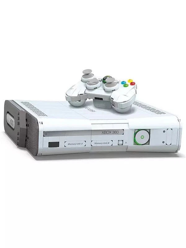 MEGA Microsoft Collectible Building Set, Xbox 360 Replica Model