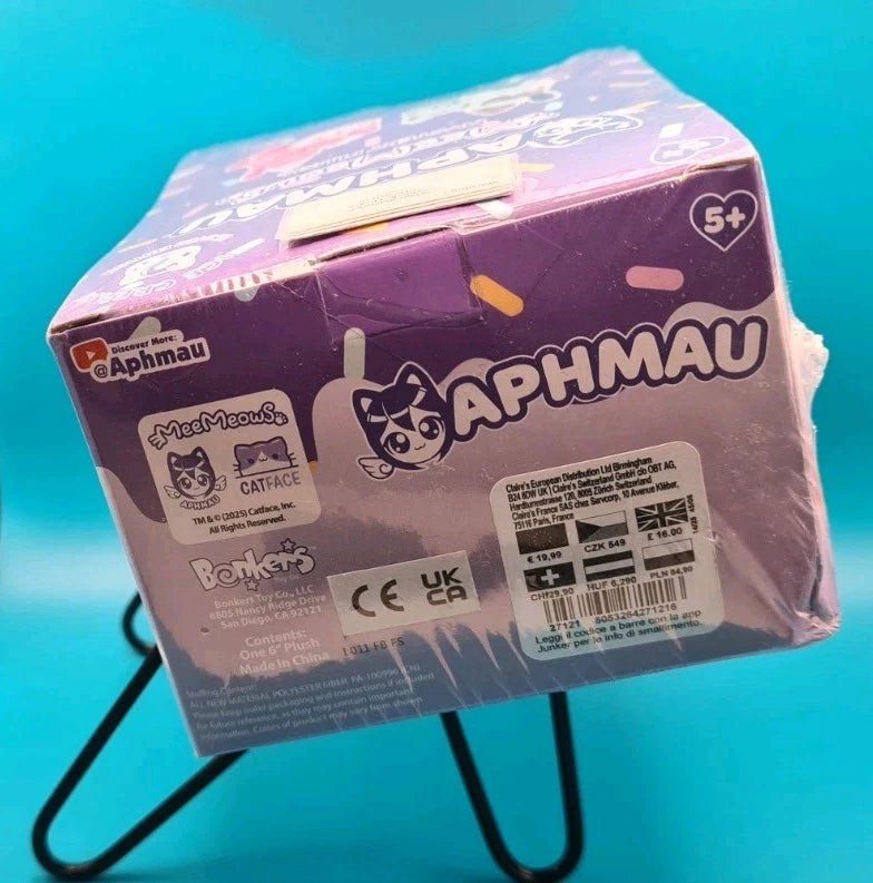 Aphmau MeeMeows 6” Classic Mystery Plush - Ice Cream Plush - Limited Edition
