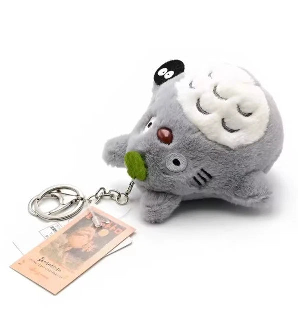 Studio Ghibli My Neighbor Totoro Plush Keyring KeyChain Pendant