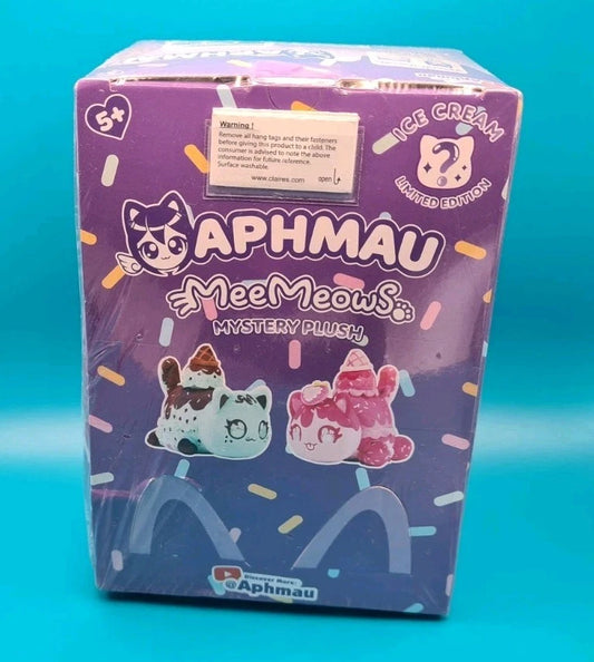 Aphmau MeeMeows 6” Classic Mystery Plush - Ice Cream Plush - Limited Edition